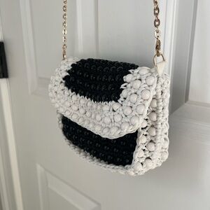 H&M Pearl crochet bag
